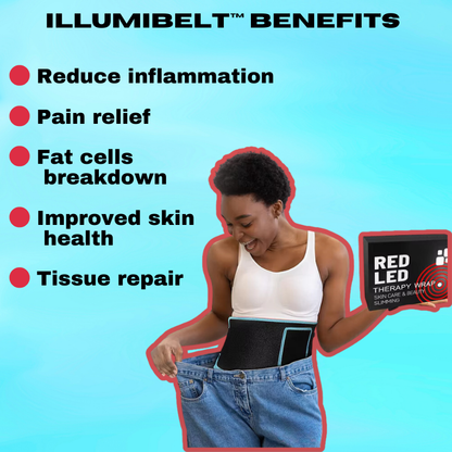 IllumiBelt™ - Body Slimming and Pain Relief Light Therapy Belt