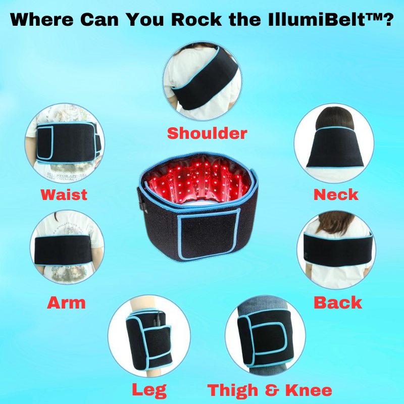 IllumiBelt™ - Body Slimming and Pain Relief Light Therapy Belt